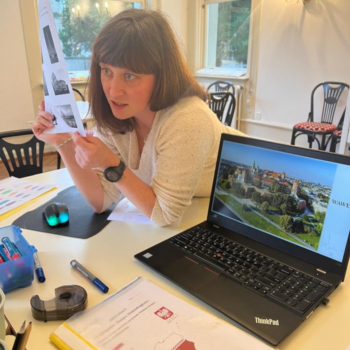 Polskie dzieci podczas zajęć w Klubiku Orzełki Luzern