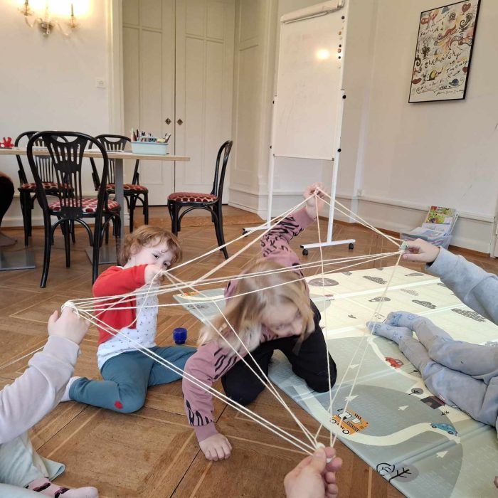 Polskie dzieci podczas zajęć w Klubiku Orzełki Luzern