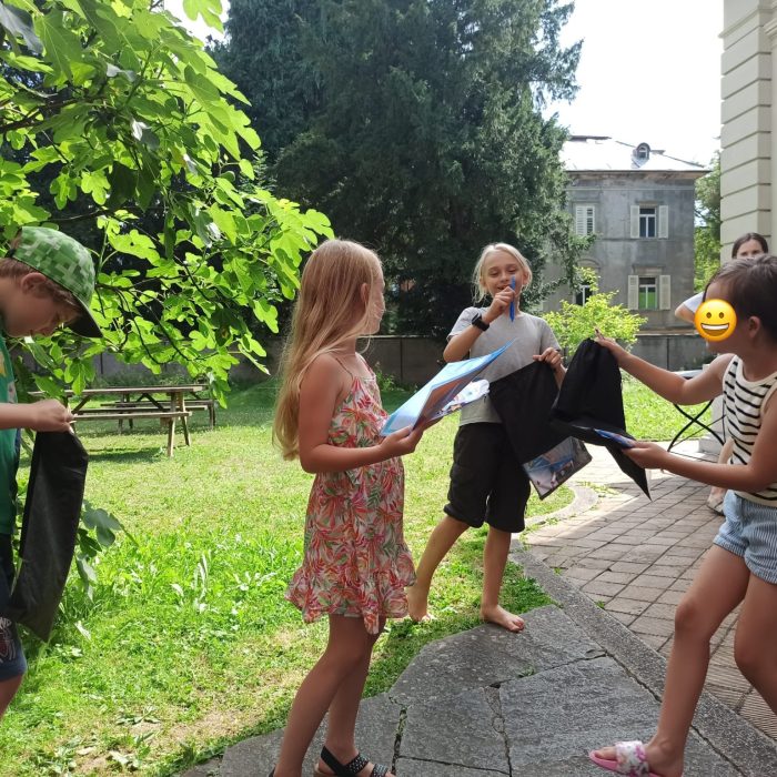 Polskie dzieci podczas zajęć w Klubiku Orzełki Luzern