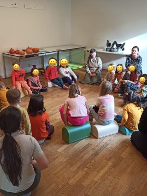 Polskie dzieci podczas zajęć w Klubiku Orzełki Luzern