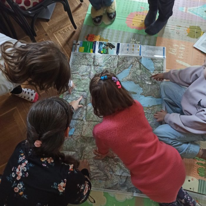 Polskie dzieci podczas zajęć w Klubiku Orzełki Luzern