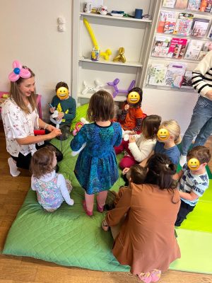 Polskie dzieci podczas zajęć w Klubiku Orzełki Luzern