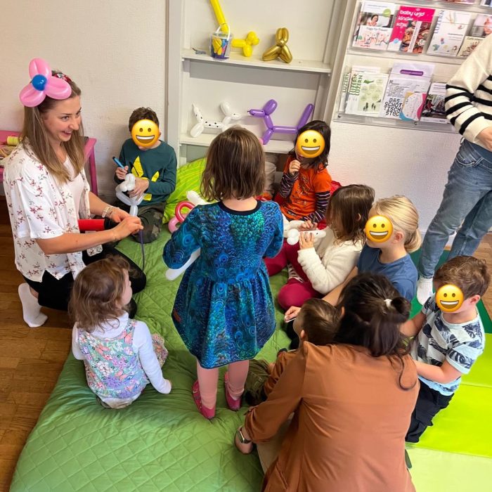 Polskie dzieci podczas zajęć w Klubiku Orzełki Luzern