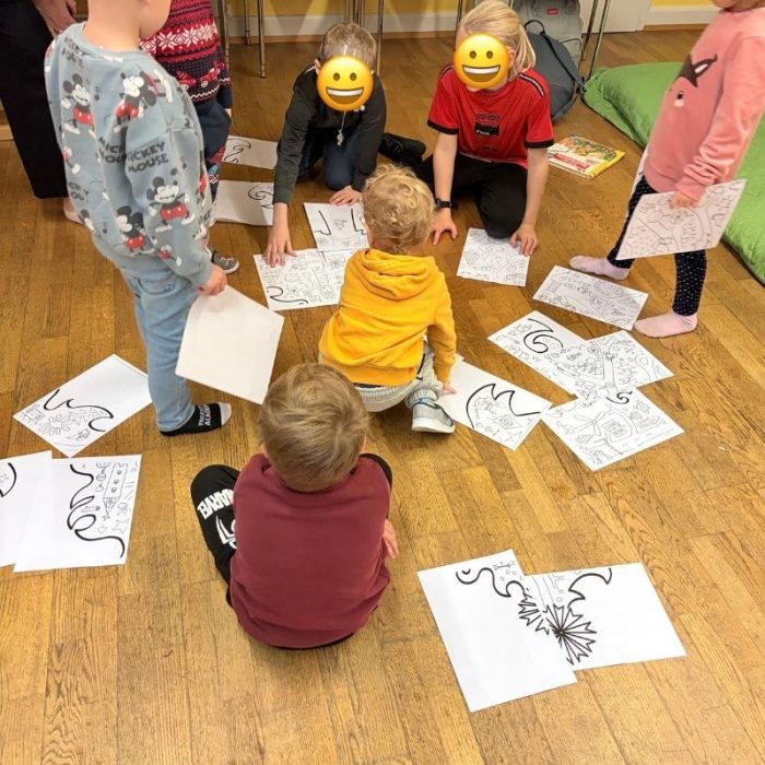 5 Polskie dzieci podczas zajęć w Klubiku Orzełki Luzern