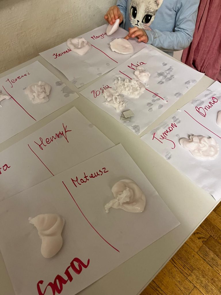 Polskie dzieci podczas zajęć w Klubiku Orzełki Luzern