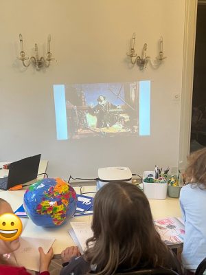 Orły Polskie dzieci podczas zajęć w Klubiku Orzełki Luzern