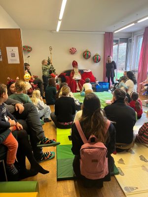 Polskie dzieci podczas zajęć w Klubiku Orzełki Luzern