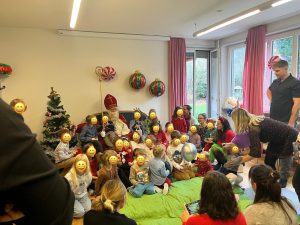 Polskie dzieci podczas zajęć w Klubiku Orzełki Luzern