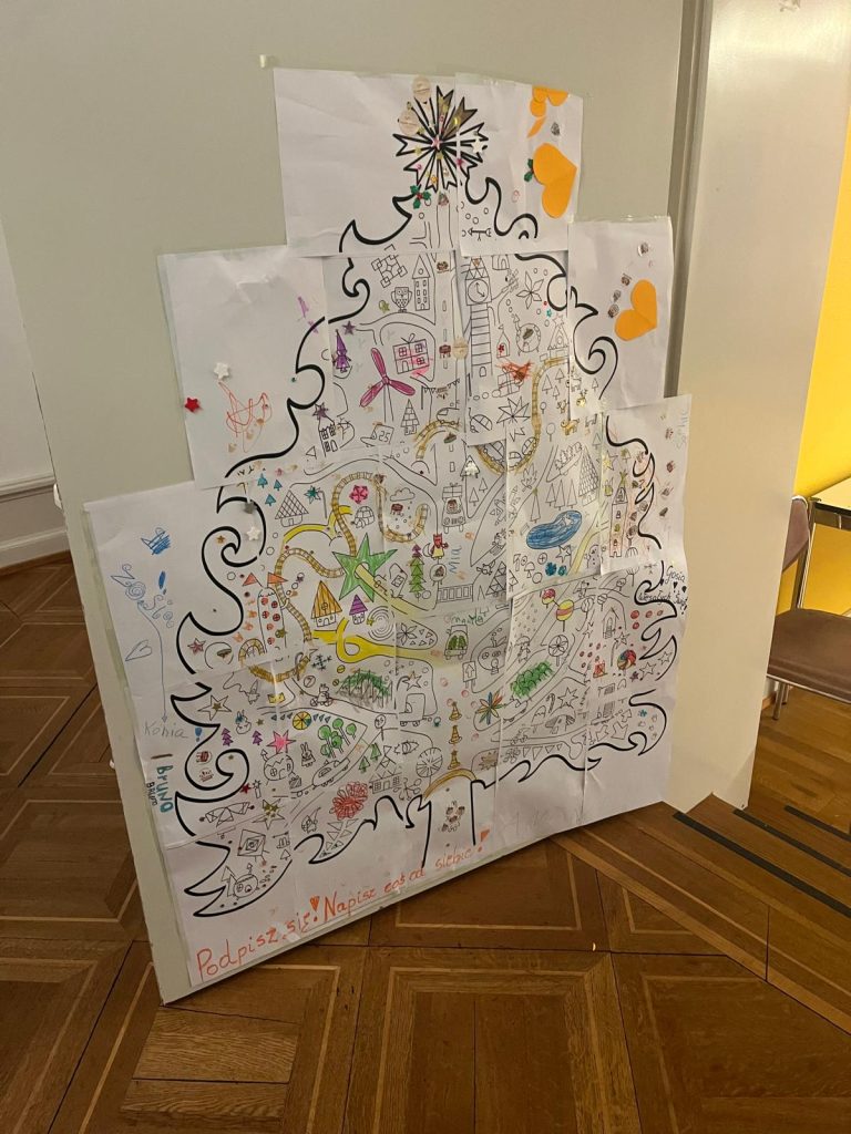 Polskie dzieci podczas zajęć w Klubiku Orzełki Luzern