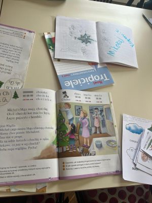 Orły Polskie dzieci podczas zajęć w Klubiku Orzełki Luzern