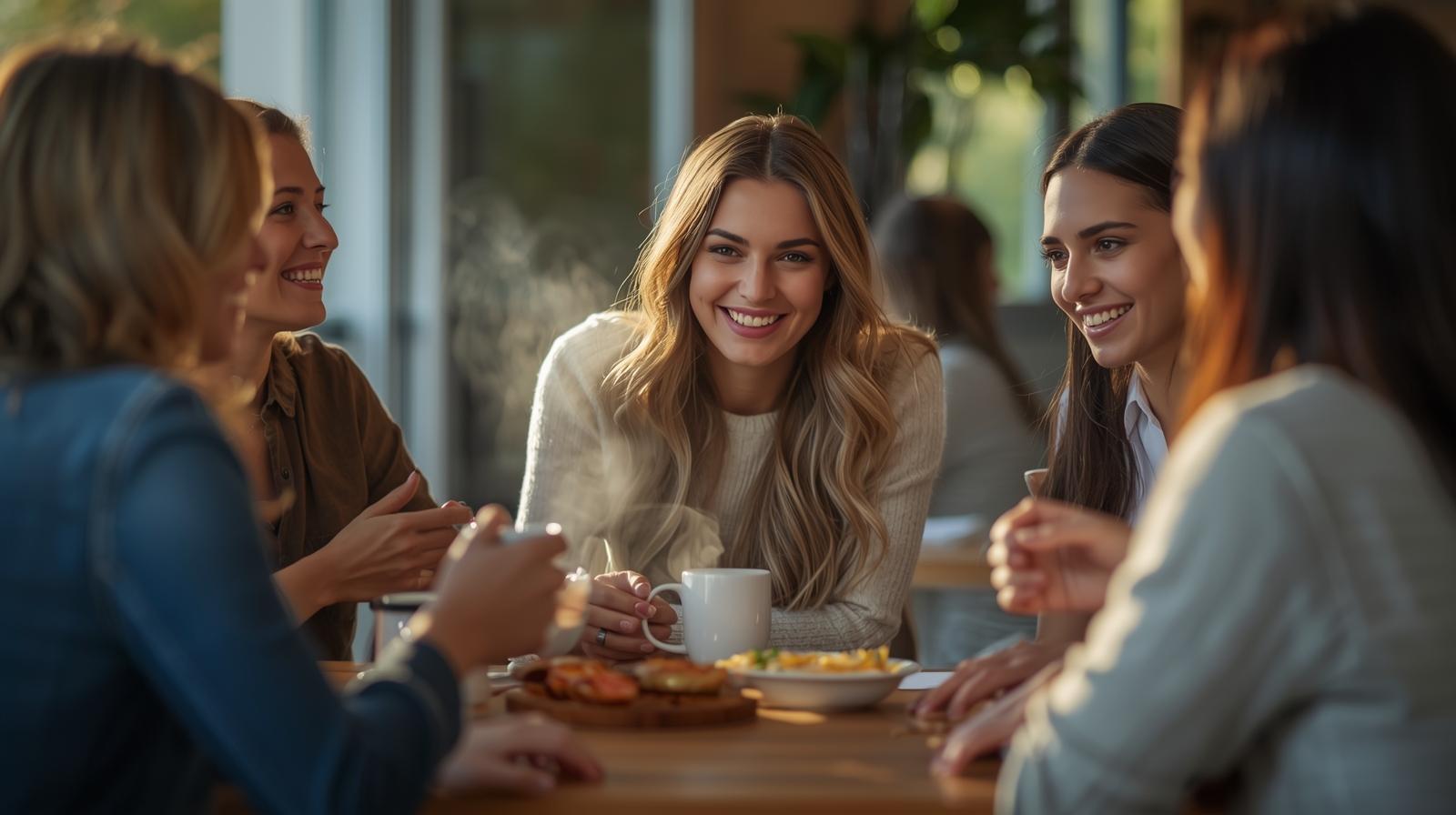 polskie kobiety na spotkaniu Femmes-Tische Luzern