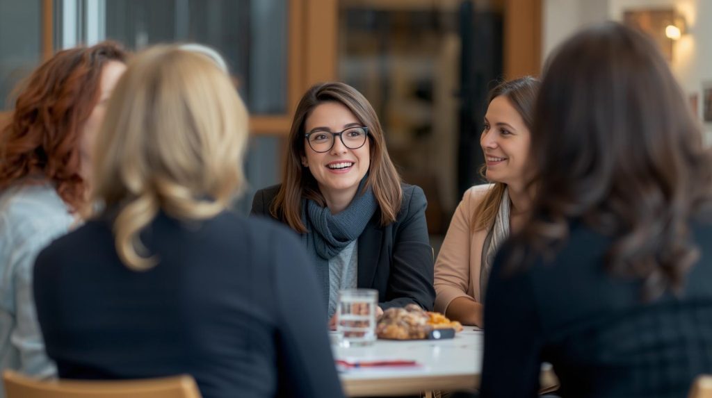 polskie kobiety na spotkaniu Femmes-Tische Luzern