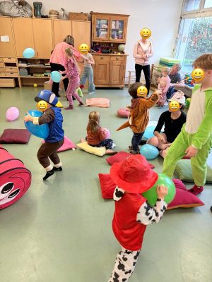 Polskie dzieci podczas zajęć w Klubiku Orzełki Luzern