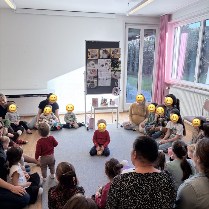 Polskie dzieci podczas zajęć w Klubiku Orzełki Luzern