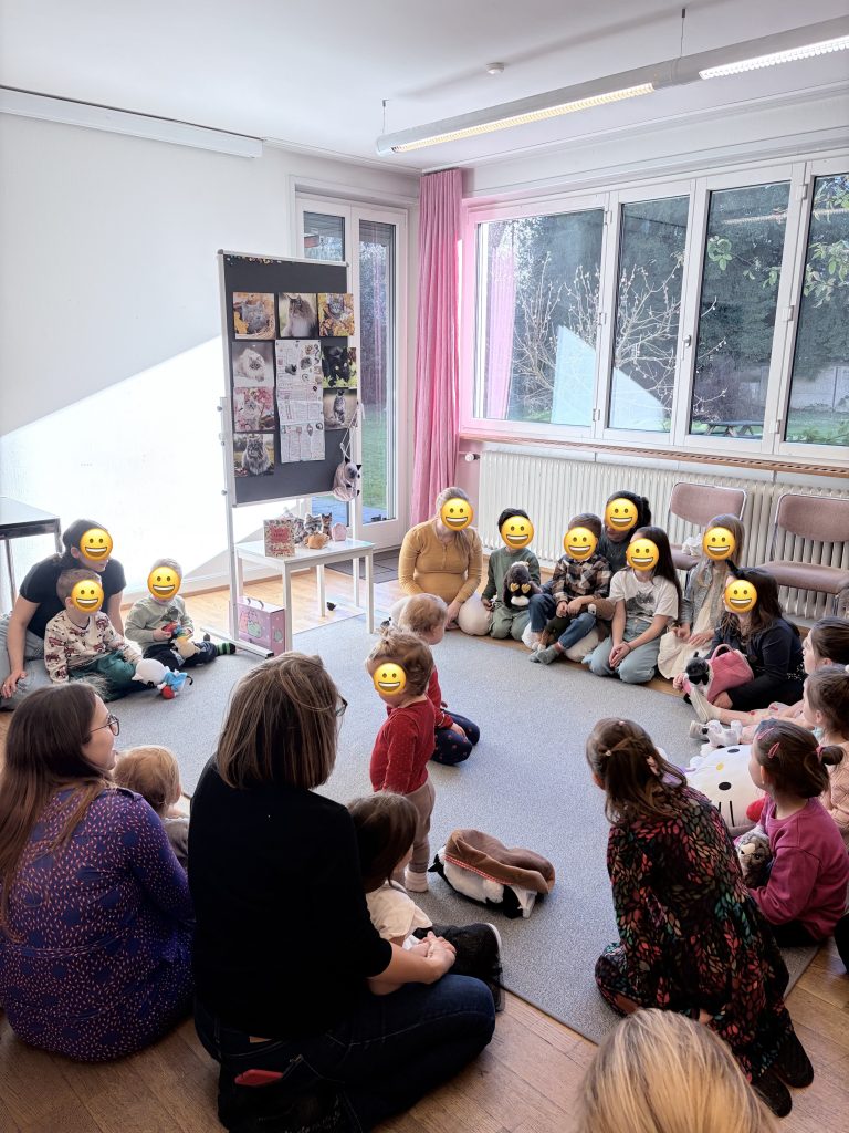 Polskie dzieci podczas zajęć w Klubiku Orzełki Luzern