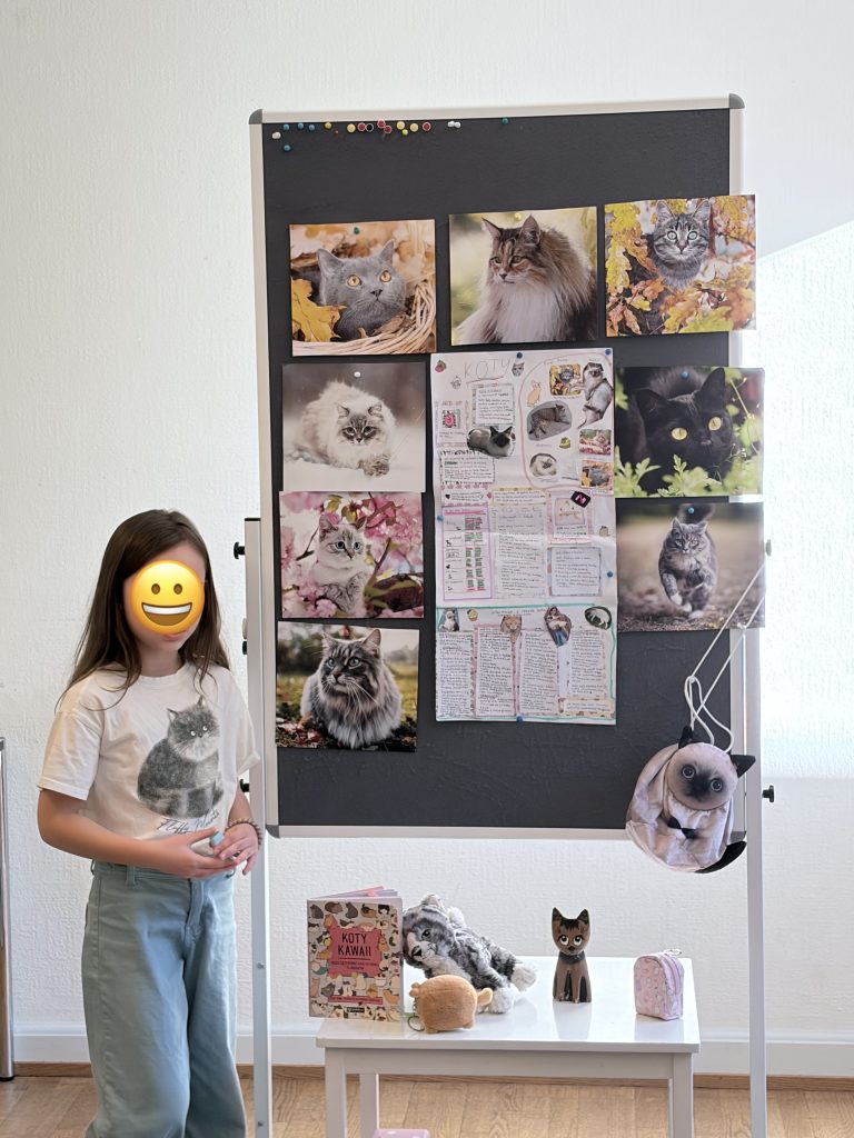 Polskie dzieci podczas zajęć w Klubiku Orzełki Luzern