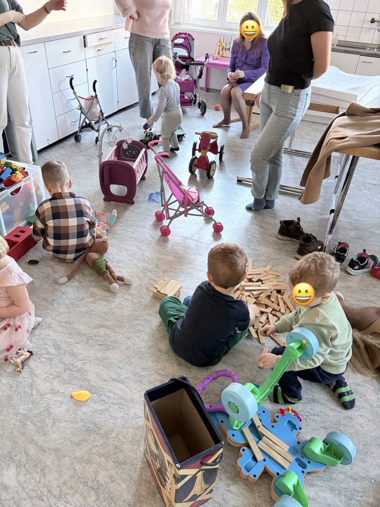 Polskie dzieci podczas zajęć w Klubiku Orzełki Luzern