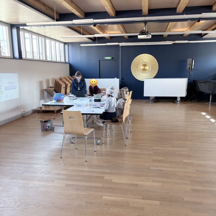 Polskie dzieci podczas zajęć w Klubiku Orzełki Luzern