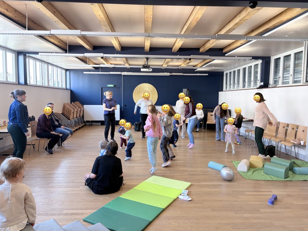 Polskie dzieci podczas zajęć w Klubiku Orzełki Luzern