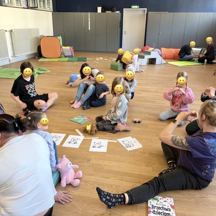 Polskie dzieci podczas zajęć w Klubiku Orzełki Luzern