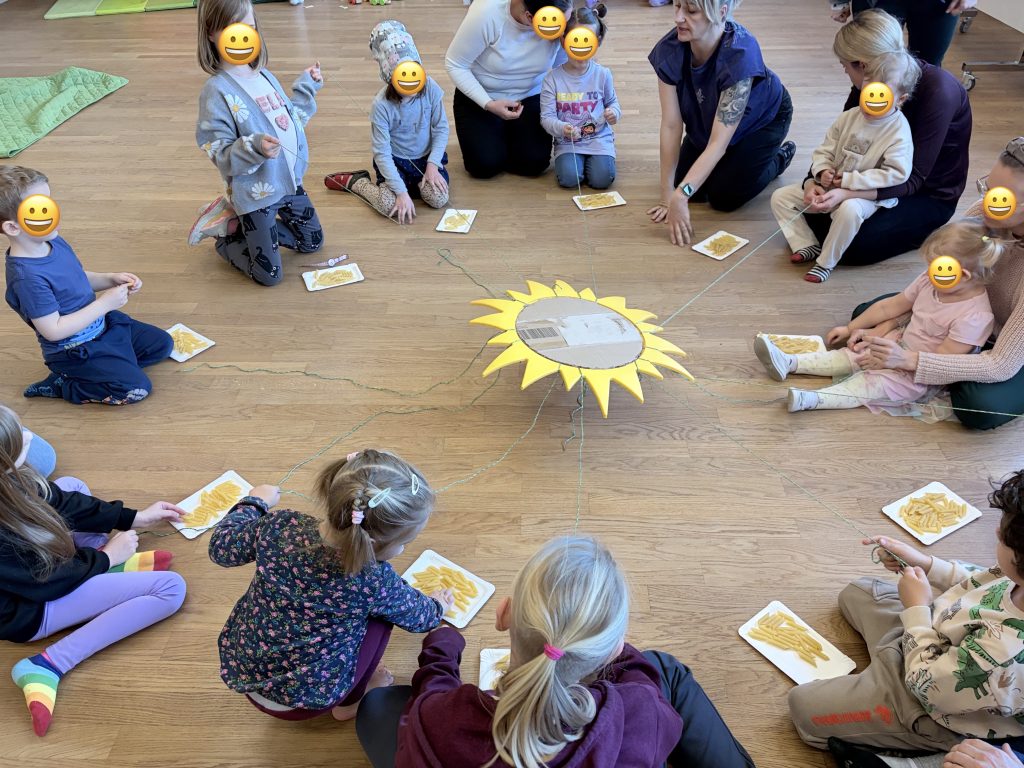 Polskie dzieci podczas zajęć w Klubiku Orzełki Luzern