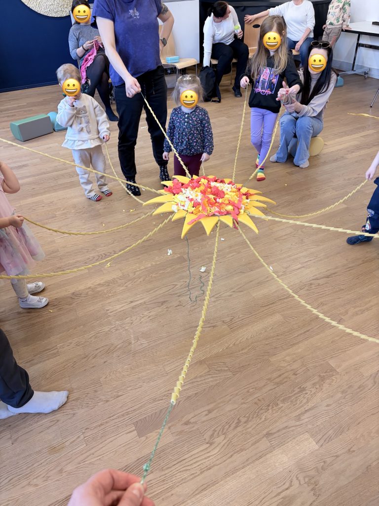 Polskie dzieci podczas zajęć w Klubiku Orzełki Luzern