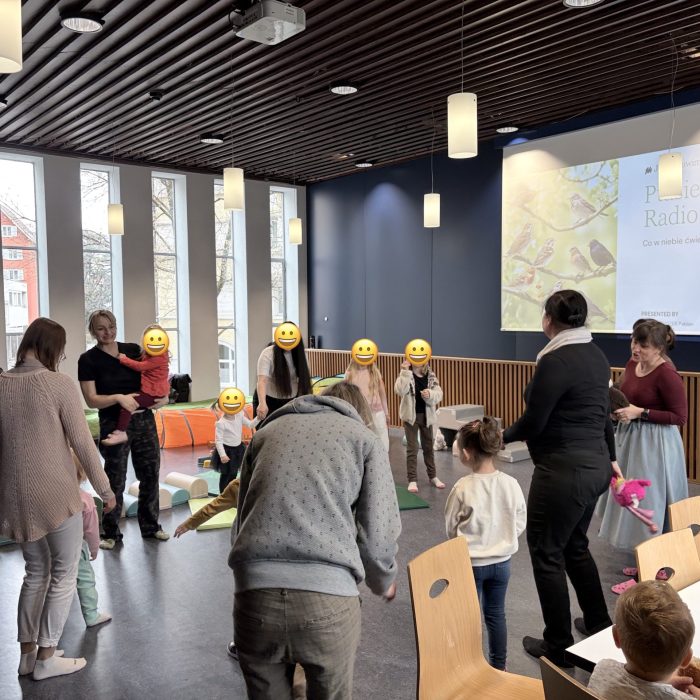 Polskie dzieci podczas zajęć w Klubiku Orzełki Luzern