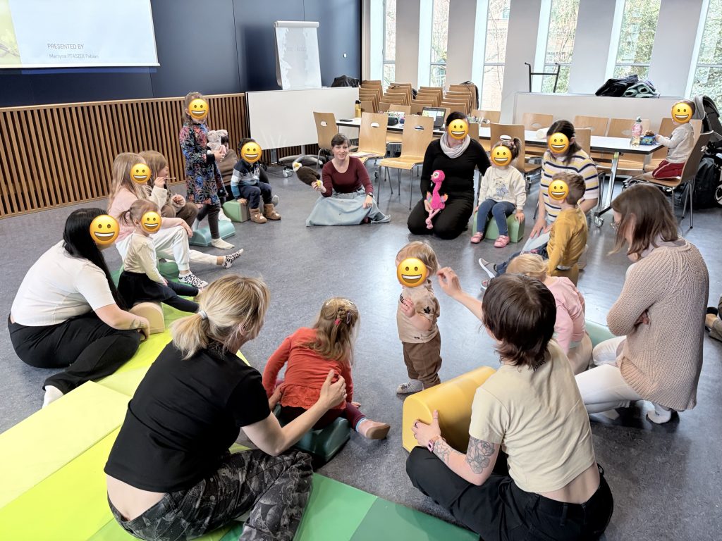 Polskie dzieci podczas zajęć w Klubiku Orzełki Luzern