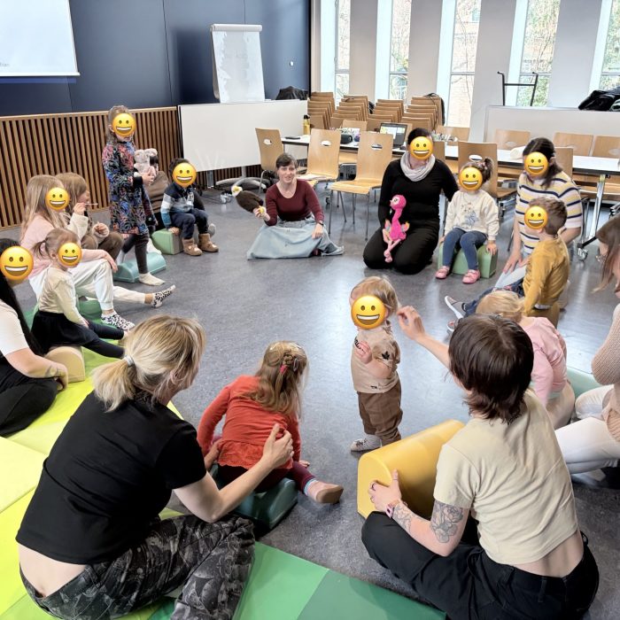 Polskie dzieci podczas zajęć w Klubiku Orzełki Luzern