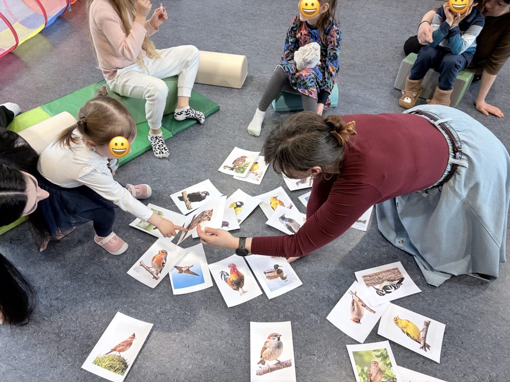 Polskie dzieci podczas zajęć w Klubiku Orzełki Luzern