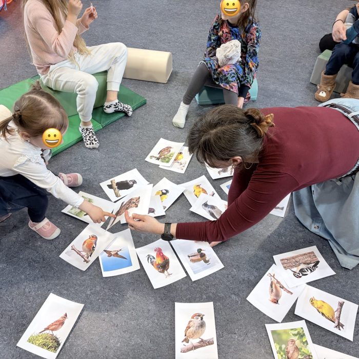 Polskie dzieci podczas zajęć w Klubiku Orzełki Luzern