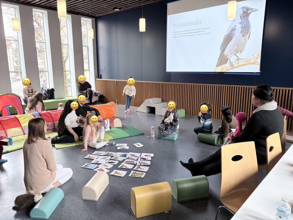 Polskie dzieci podczas zajęć w Klubiku Orzełki Luzern