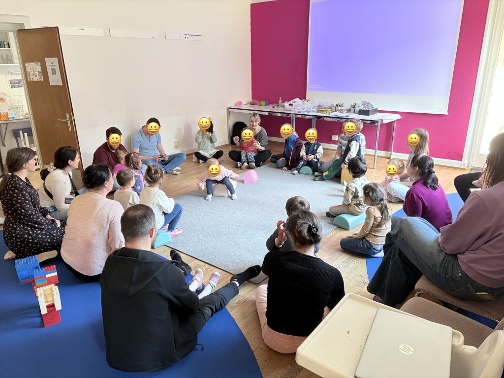 Polskie dzieci podczas zajęć w Klubiku Orzełki Luzern