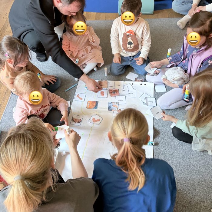 Polskie dzieci podczas zajęć w Klubiku Orzełki Luzern