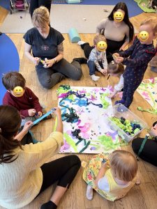 Polskie dzieci podczas zajęć w Klubiku Orzełki Luzern