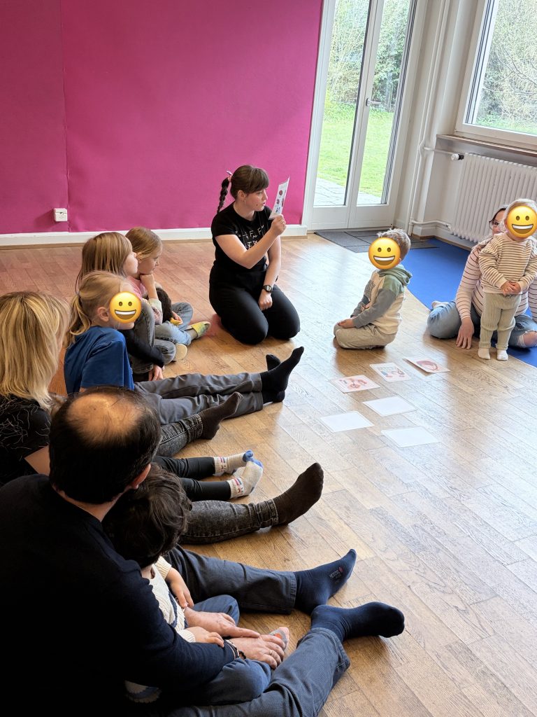 Polskie dzieci podczas zajęć w Klubiku Orzełki Luzern