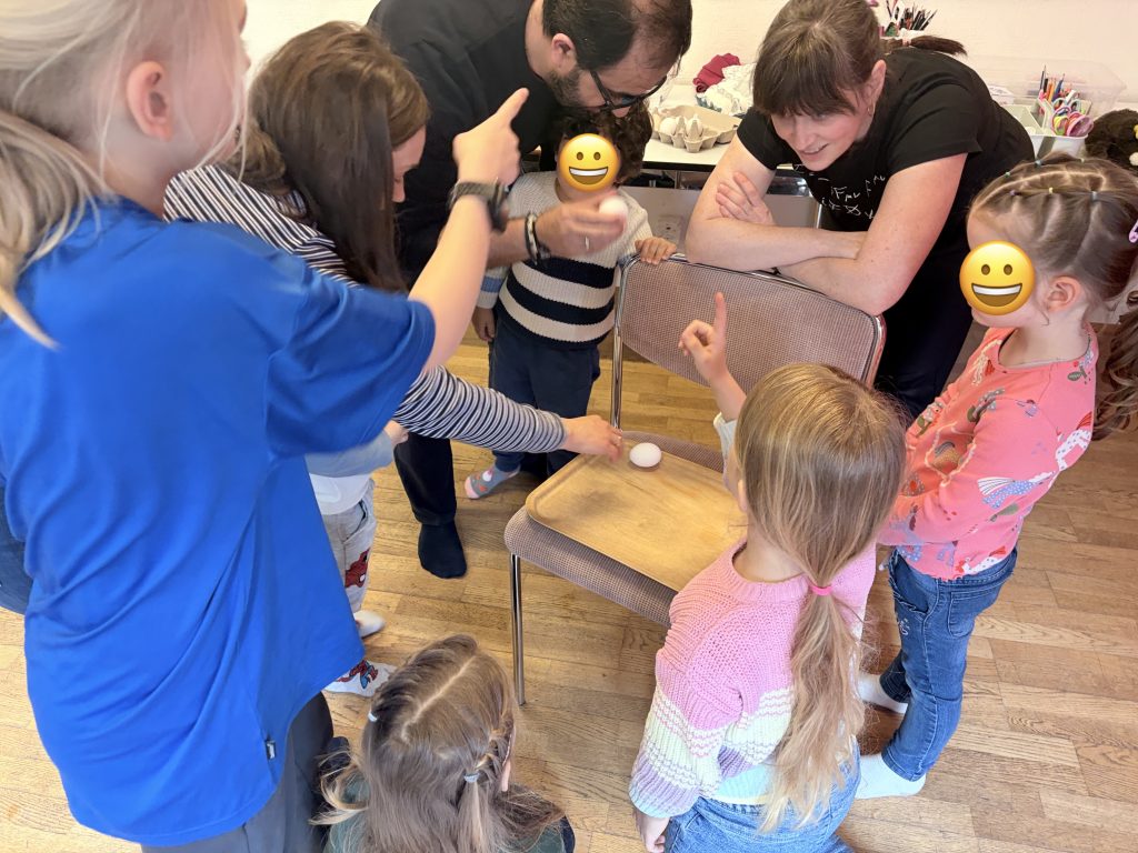 Polskie dzieci podczas zajęć w Klubiku Orzełki Luzern