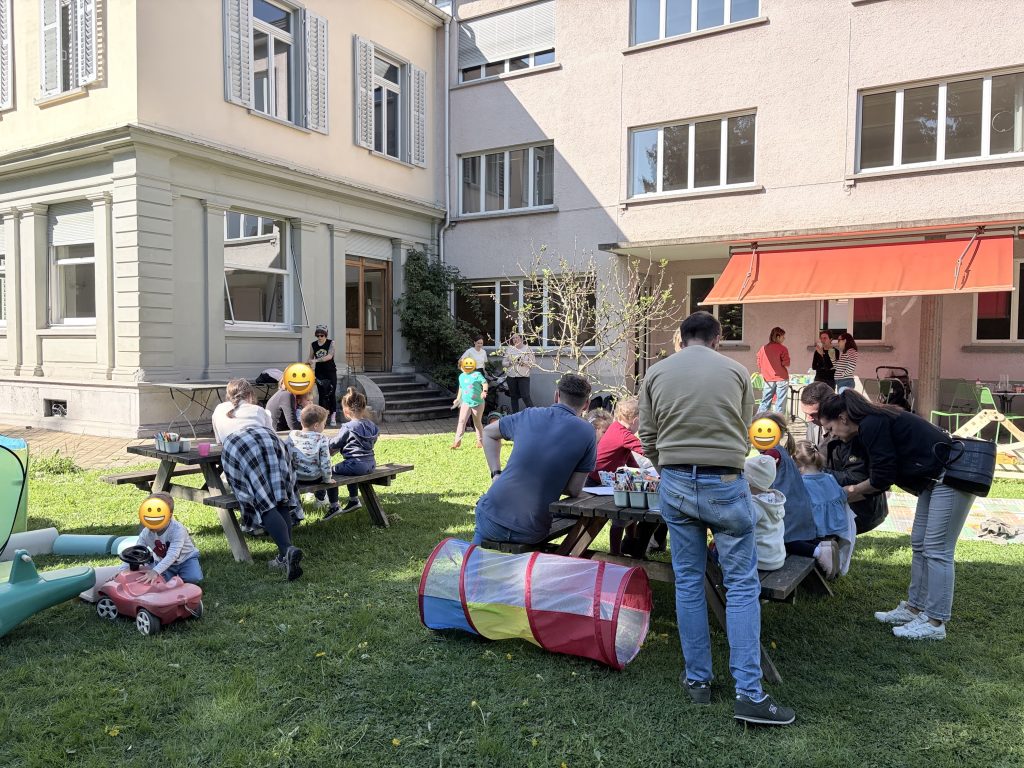 Polskie dzieci podczas zajęć w Klubiku Orzełki Luzern