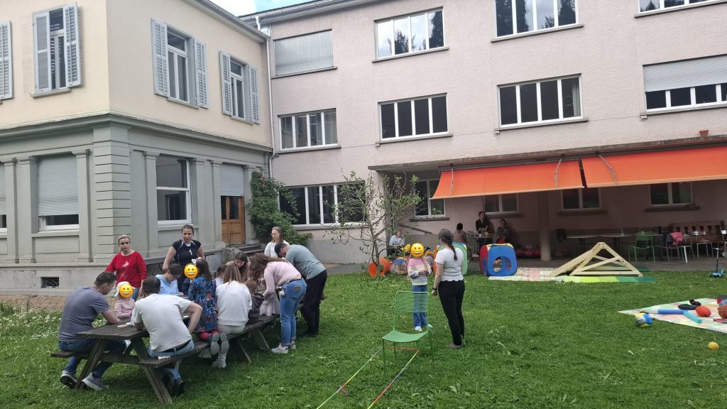 Polskie dzieci podczas zajęć w Klubiku Orzełki Luzern
