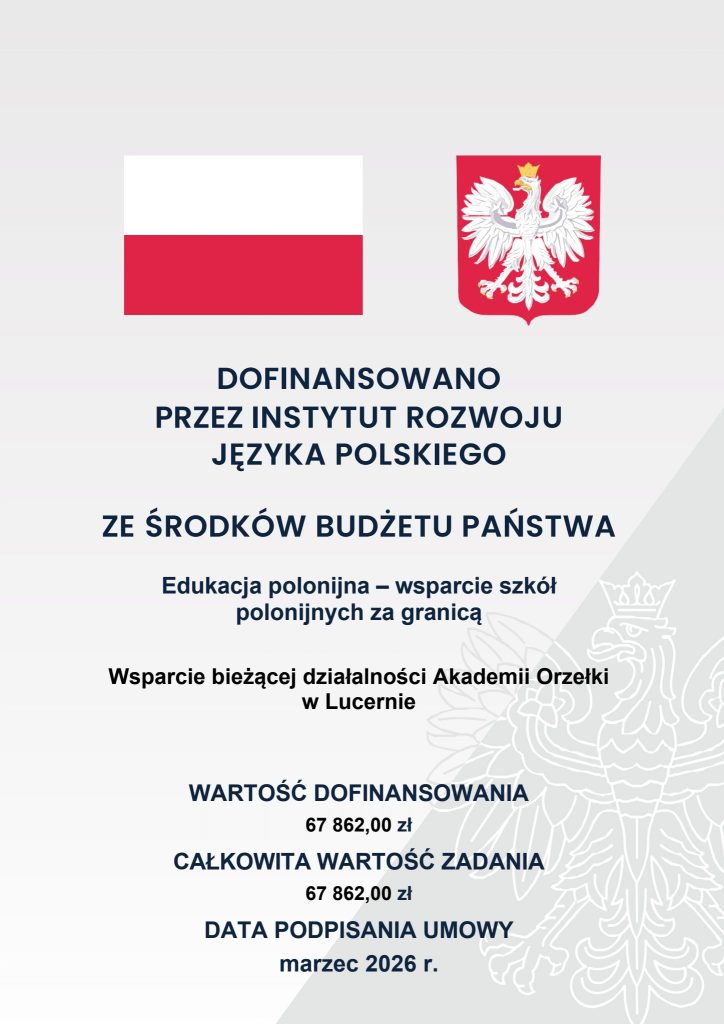 Polskie dzieci podczas zajęć w Klubiku Orzełki Luzern