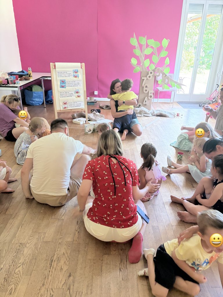 Polskie dzieci podczas zajęć w Klubiku Orzełki Luzern