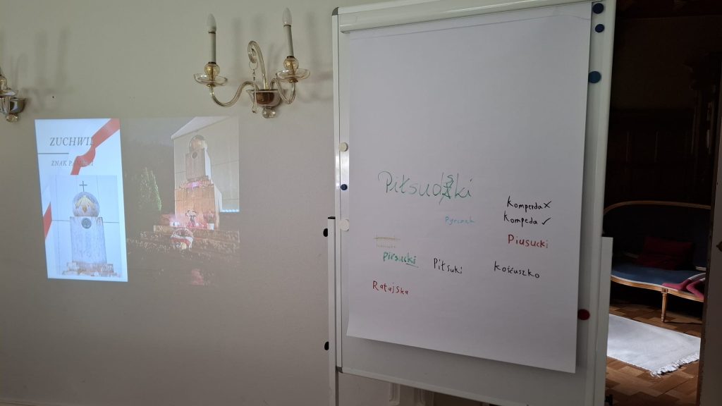 Polskie dzieci podczas zajęć w Klubiku Orzełki Luzern