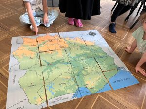Polskie dzieci podczas zajęć w Klubiku Orzełki Luzern