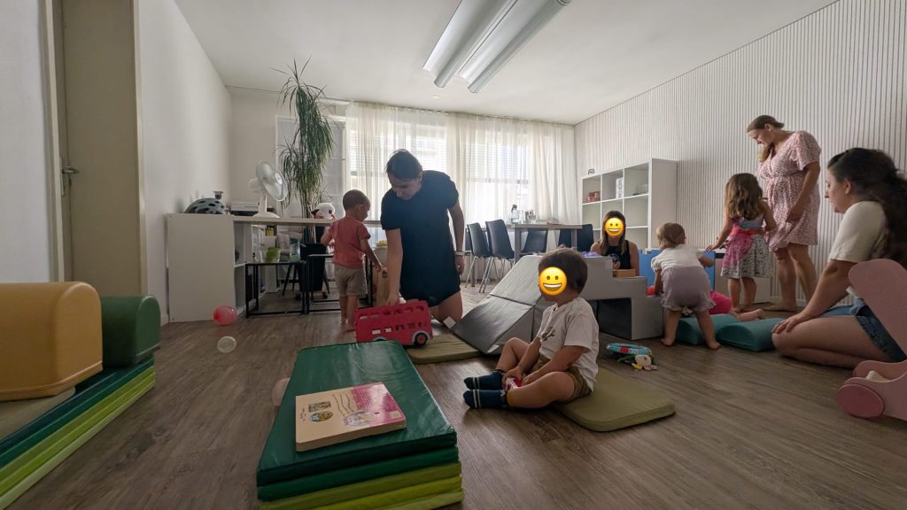 Polskie dzieci podczas zajęć w Klubiku Orzełki Luzern