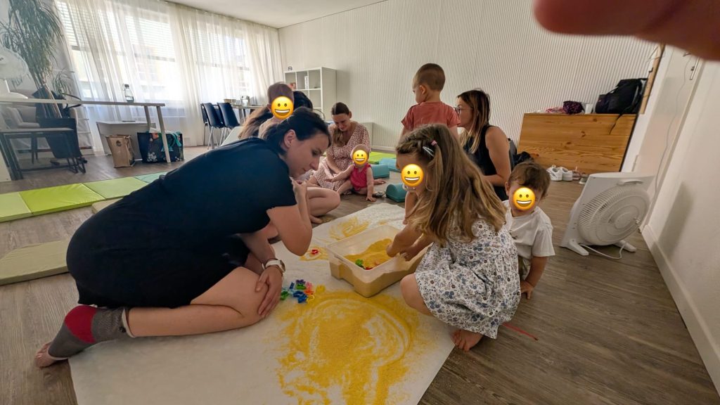 Polskie dzieci podczas zajęć w Klubiku Orzełki Luzern