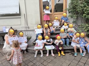 Polskie dzieci podczas zajęć w Klubiku Orzełki Luzern