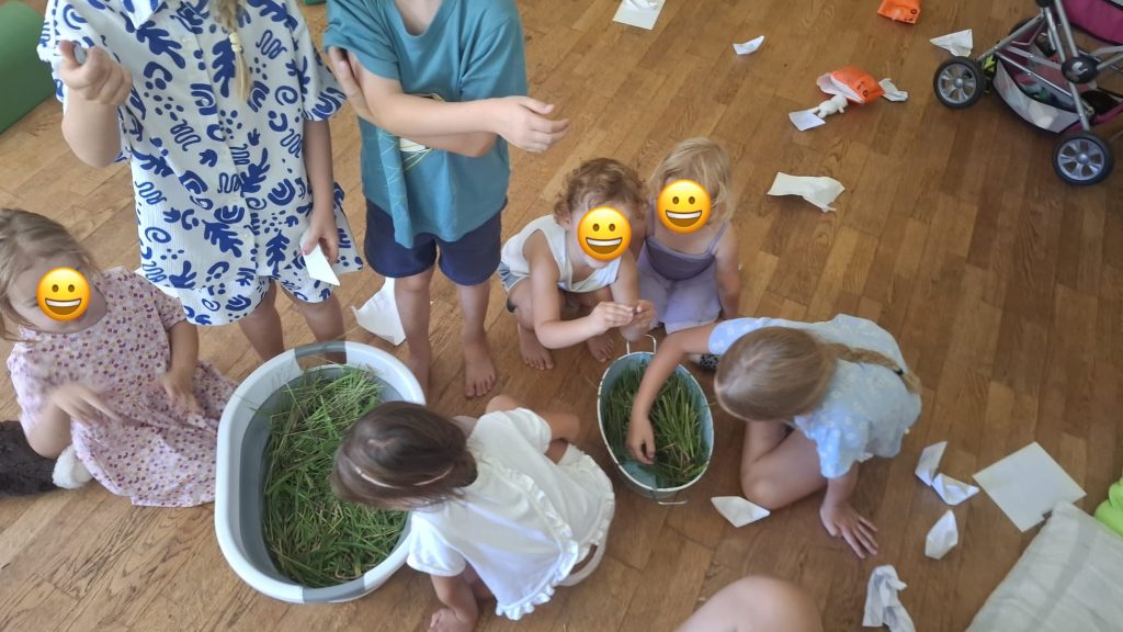 Polskie dzieci podczas zajęć w Klubiku Orzełki Luzern