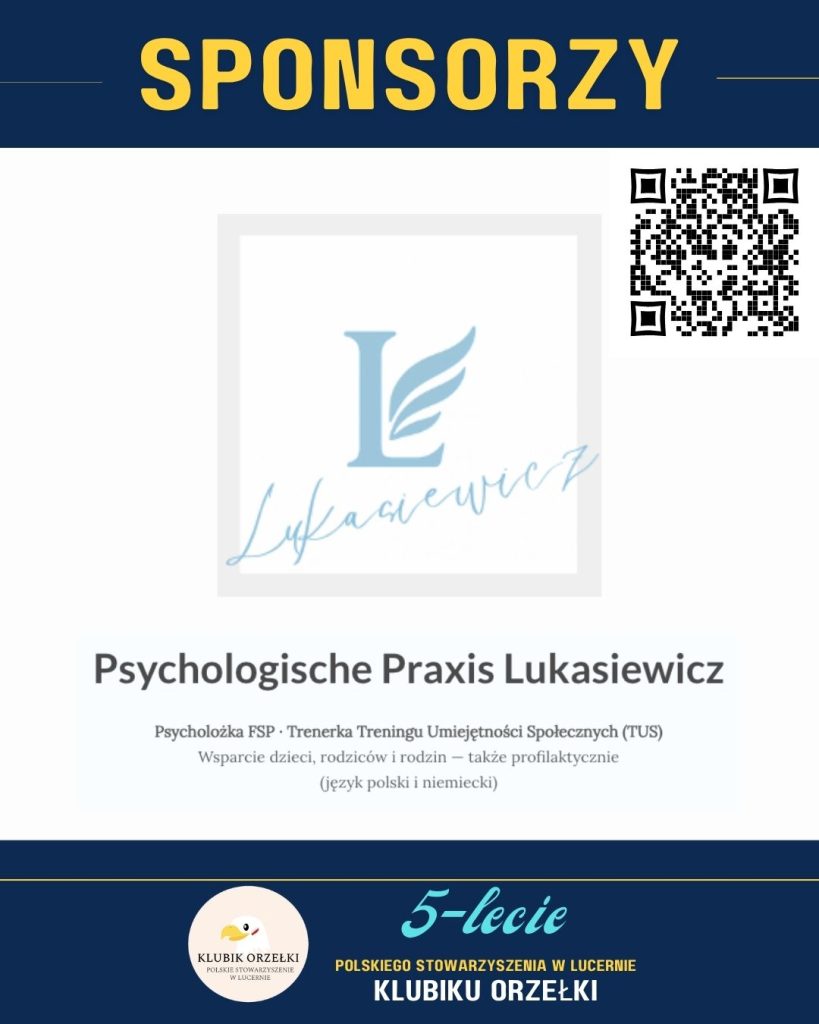 Sponsorzy 5-lecie klubiku orzełki