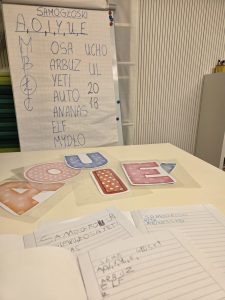 Polskie dzieci podczas zajęć w Klubiku Orzełki Luzern